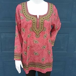 Libas Designs Batik Kaftan Sequin